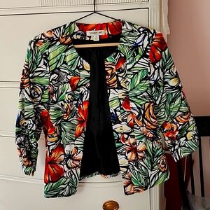 Coldwater Creek,  colorful ladies jacket, Size 10